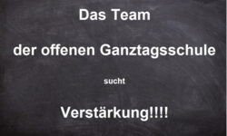 Verstärkung gesucht
