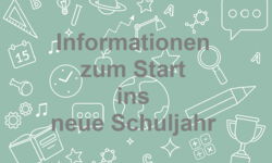 Informationen zum Schulbeginn